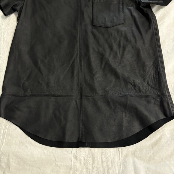 Adriano Goldschmidt leather shirt WLL8312-TBC XS - Picture 4 of 10